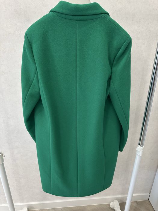 Пальто Katerina Kvit, зелений колір, класичний крій, розмір S
