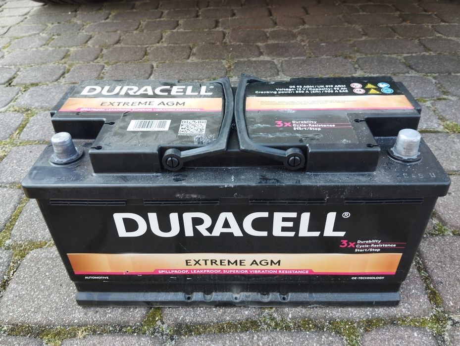 Akumulator duracell AGM 92Ah 850A