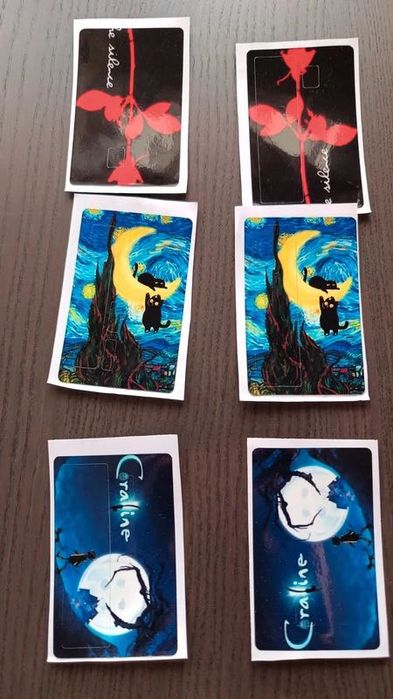 naklejki na karte bankowa/kredytowa