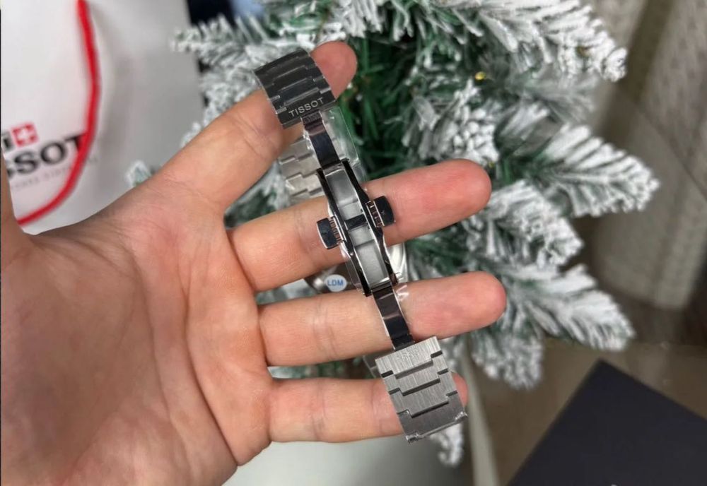 Мужские часы Tissot PRX White / На Подарок