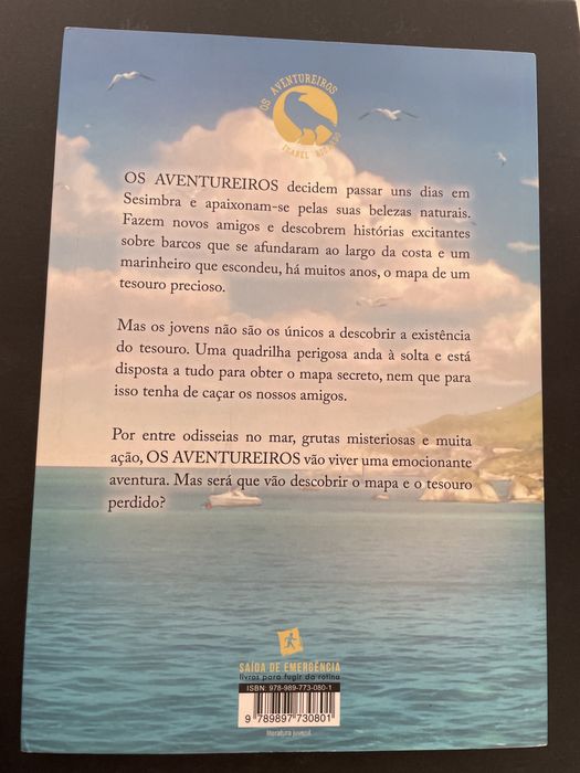 Os Aventureiros - O Mapa Secreto; Isabel Ricardo