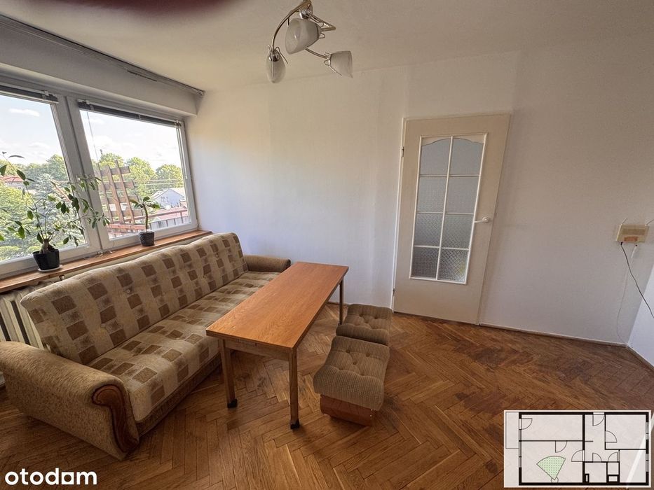 MIESZKANIE BEZP. OD WŁAŚCICIELA | 48,4m2 | Balkon | Piwnica | Szlaban