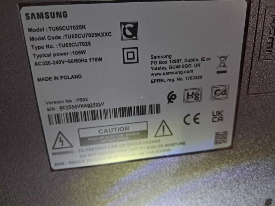 televisão samsung
