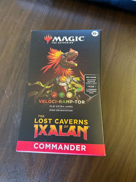 MTG Commander Veloci Ramp Tor Selado Inglês