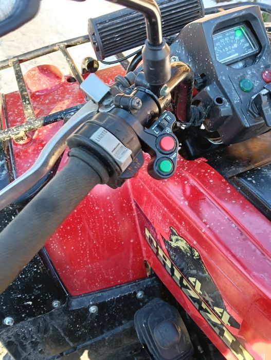 Yamaha grizzly YFM 600 4x4 pług, nowe opony!