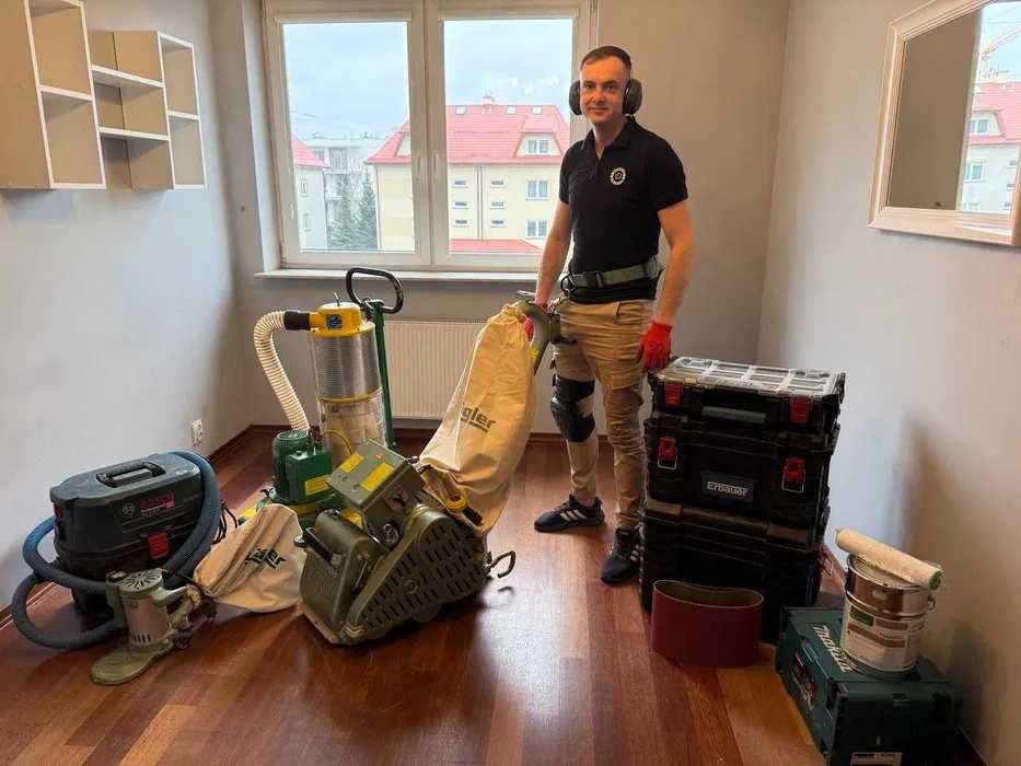 Dobra cena! szlifowanie parkietu/ naprawa parkietu Warszawa