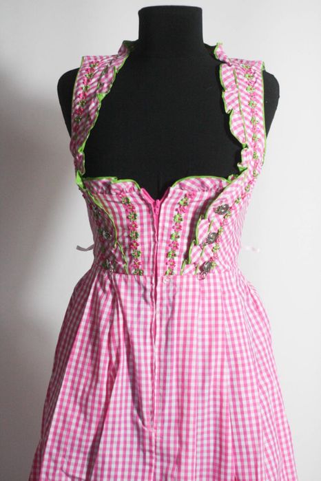 Дірндль баварська сукня сарафан Esmara Октоберфест ретро в клітинку