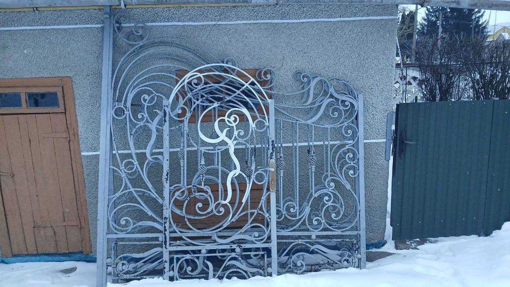 Ковані ворота з Хвірткою