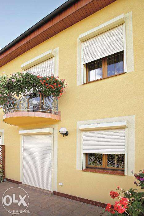 Roleta zewnętrzna standardowa, podtynkowa,putz,Roleta antywłamaniowa