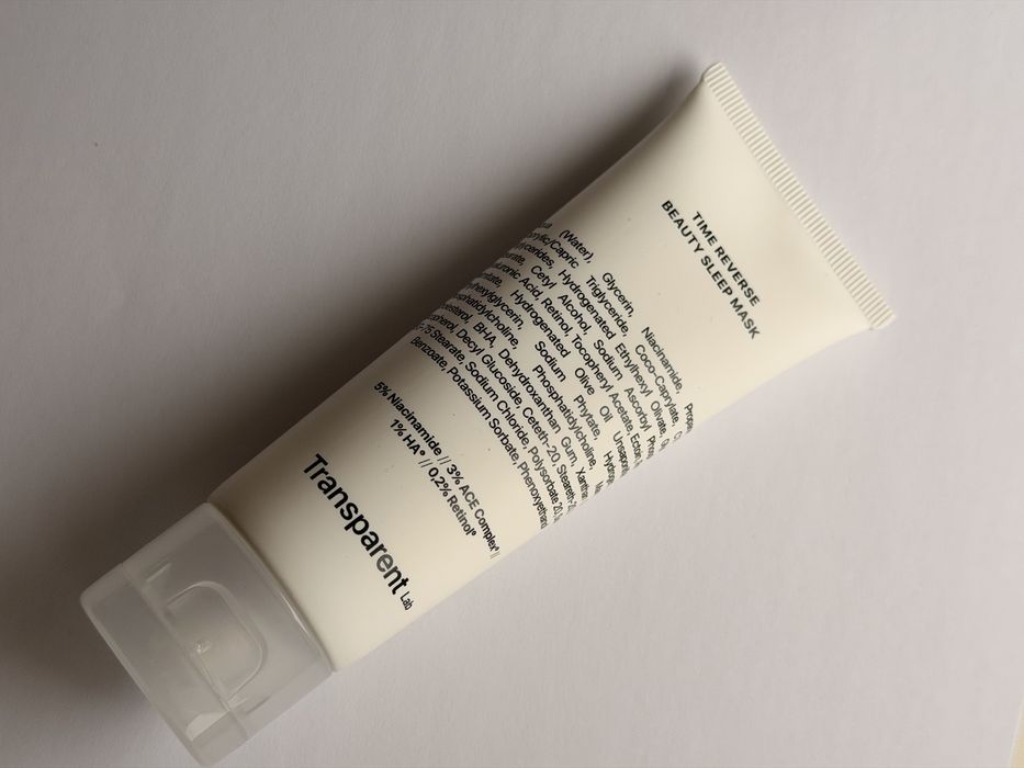 Нічна маска для обличчя Transparent Lab Time Reverse Beauty Sleep Mask