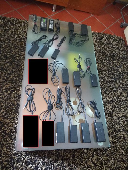 Carregadores Originais Samsung, HP, Sony, Acer, Asus, Toshiba, etc..