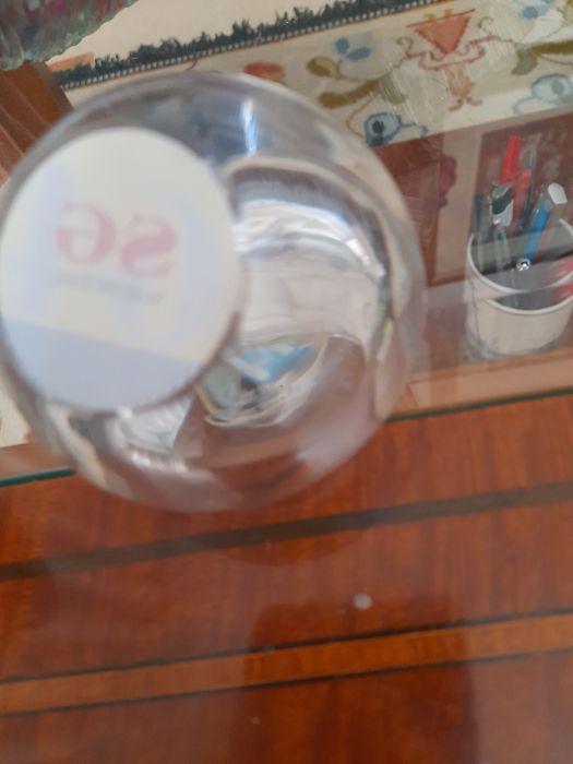 Cinzeiro vidro anos 60 sg ventil para colecção