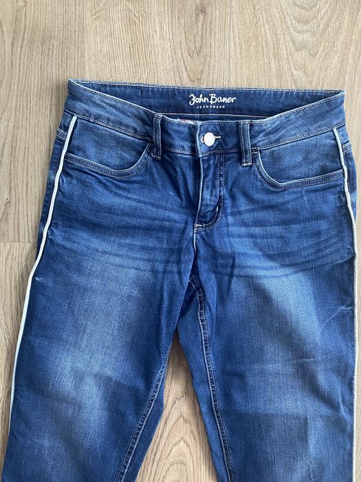 Spodnie jeansy 3/4 john baner s