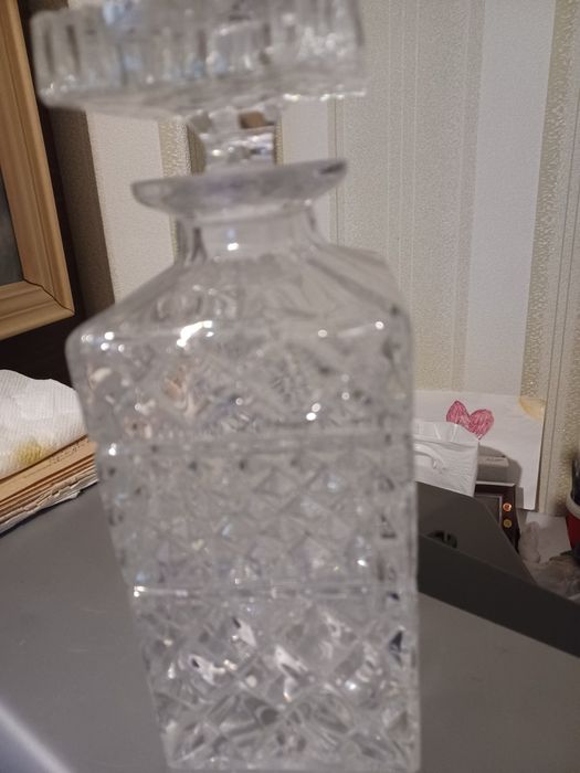 Графін кришталевий радянський