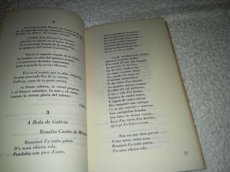 coroa poética para rosalía de castro (xesús alonso montero) 1985 livro