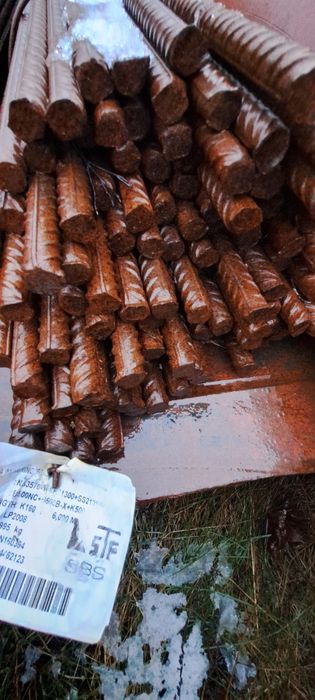 Pręty zbrojeniowe fi 16 fi20 16mm 6mb 12mb stal zbrojenie