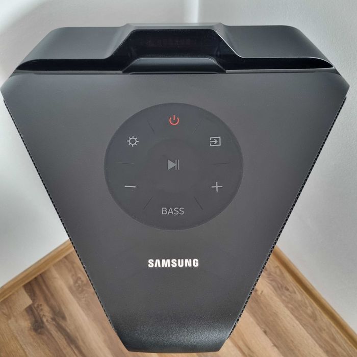 Głośnik Samsung MX-T70 – bardzo dobry stan + gwarancja + 2 mikrofony