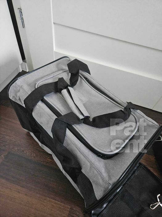 Transporter torba transportowa dla psa kota królika świnki szary
