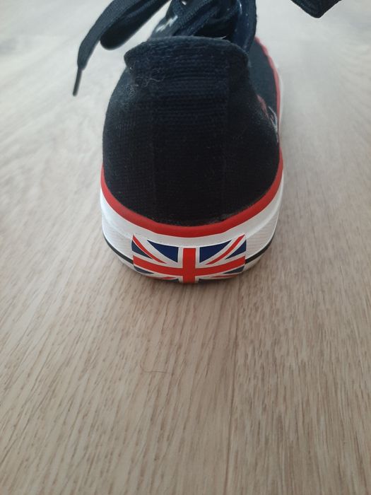 Czarne trampki Lee Cooper 38