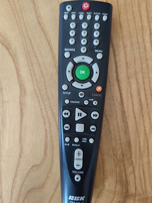 Пульт ВВК дивиди, ТВ