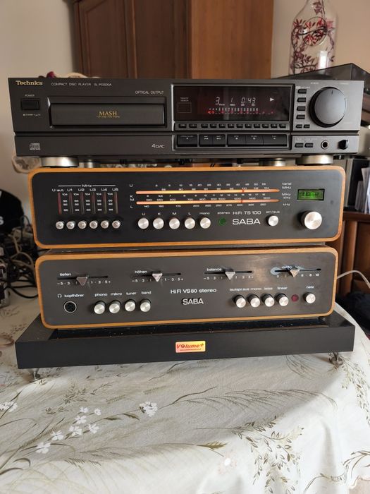 Saba Vs 80 Saba Ta 100 wzmacniacz tuner