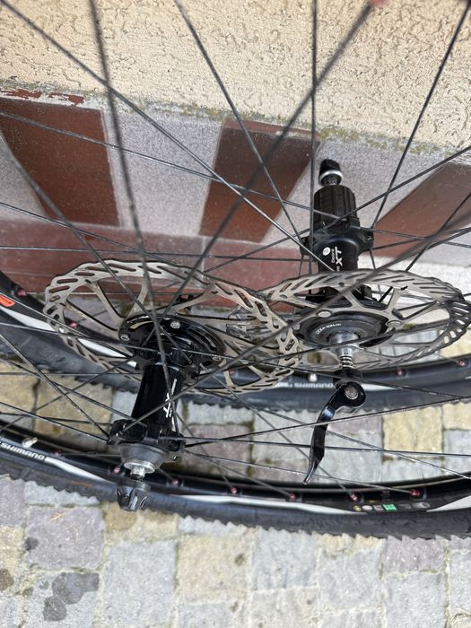 Вілсет 26 Shimano Deore XT з покришками Continental Gravity