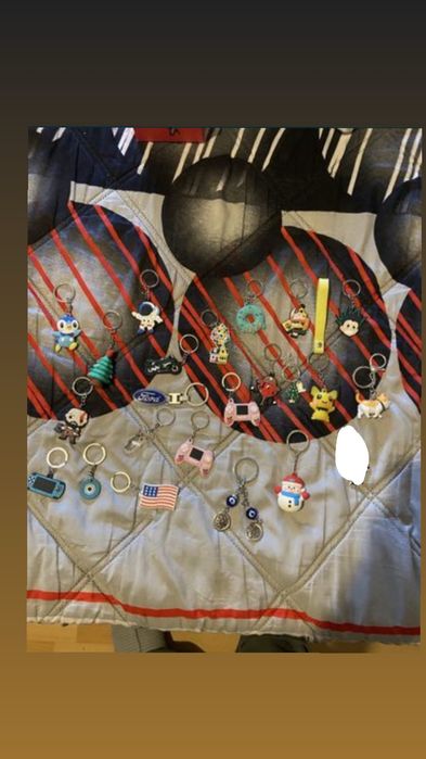 Muitos portas chaves valor cada um é 2 euros ( Portes gratis )