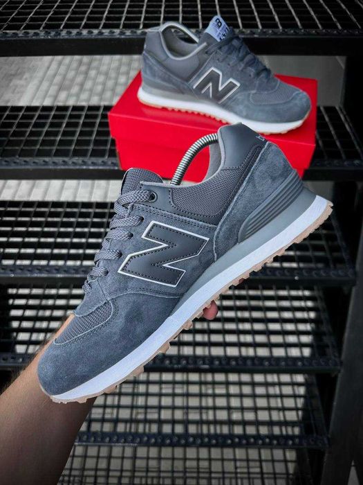 !АКЦІЯ! Кросівки New Balance 574 Dark Grey 41 42 43 44 45 ню беленс