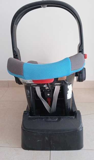 Cadeirinha (Ovo) para Carro + Base Chicco - 0 a 13 -Kg