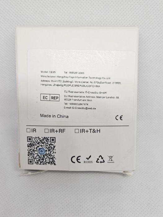 Tuya ZigBee Smart IR Remote Controller iH-F8260 – pilot do urządzeń Smart Home