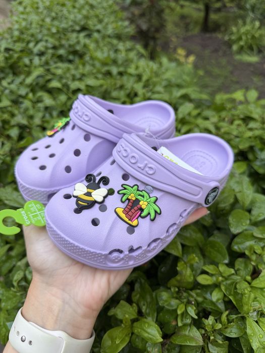 Дитячі сабо крокси для дівчинки Crocs С9 С11 C12