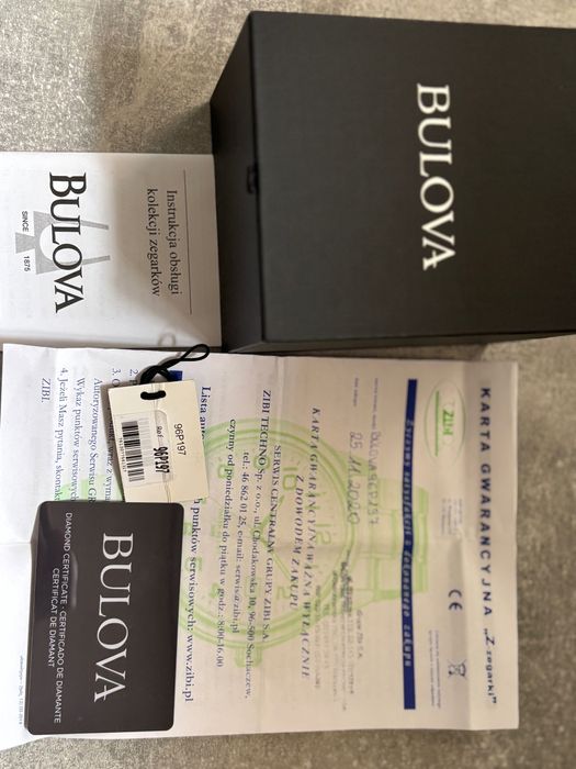 Zegarek Bulova 96P197