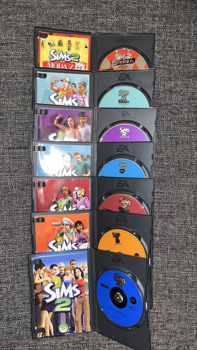 Zestaw the sims 2 + dodatki i akcesoria