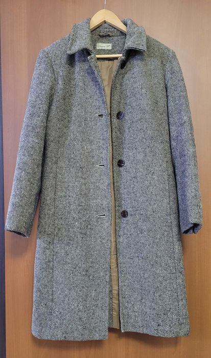 Płaszcz damski kratka "s" , stan bdb