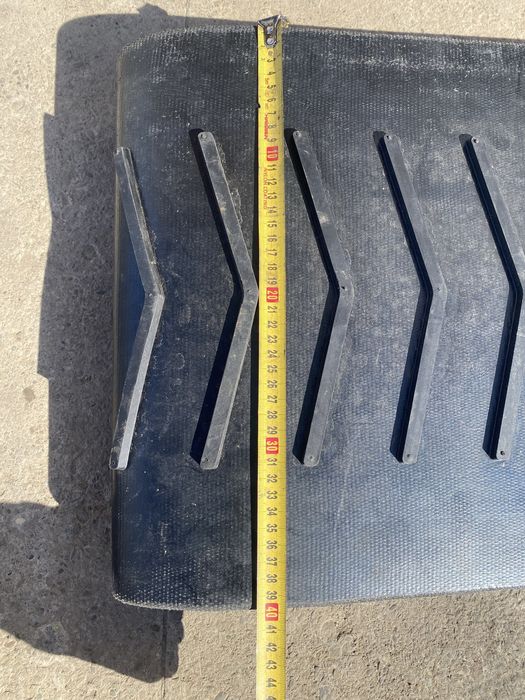 Ремінь плоский нескінченний 400х4-2560 шеврон "ялинка"