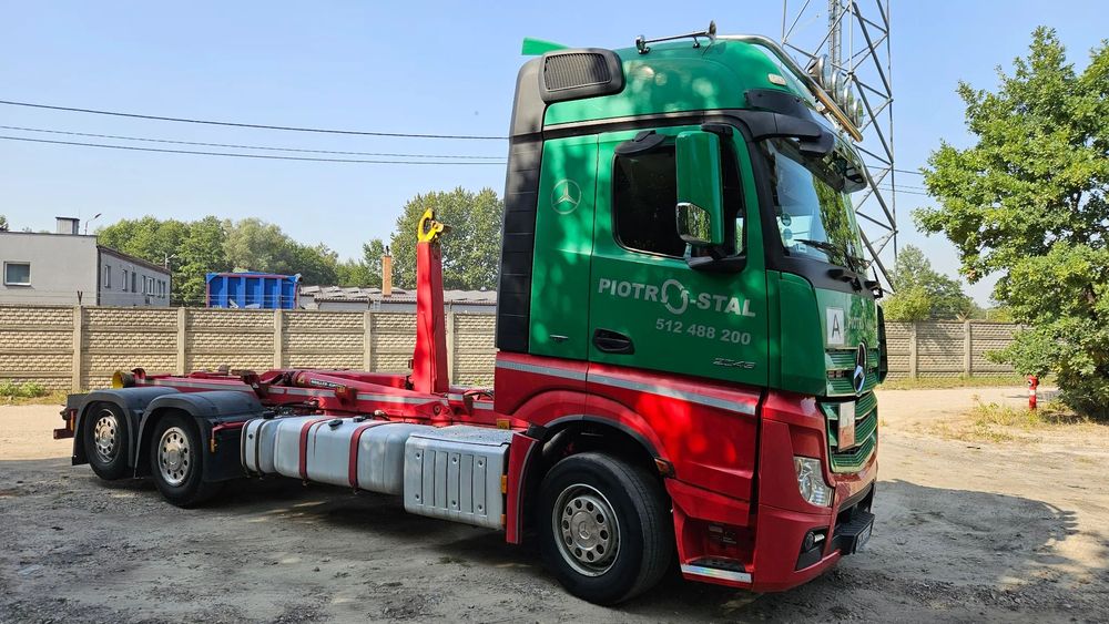 Mercedes-Benz ACTROS 2551, HAKOWIEC MEILLER RK 20.70  Hakowiec MEILLER RK 20.65