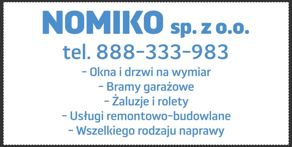 Usługa minikoparką