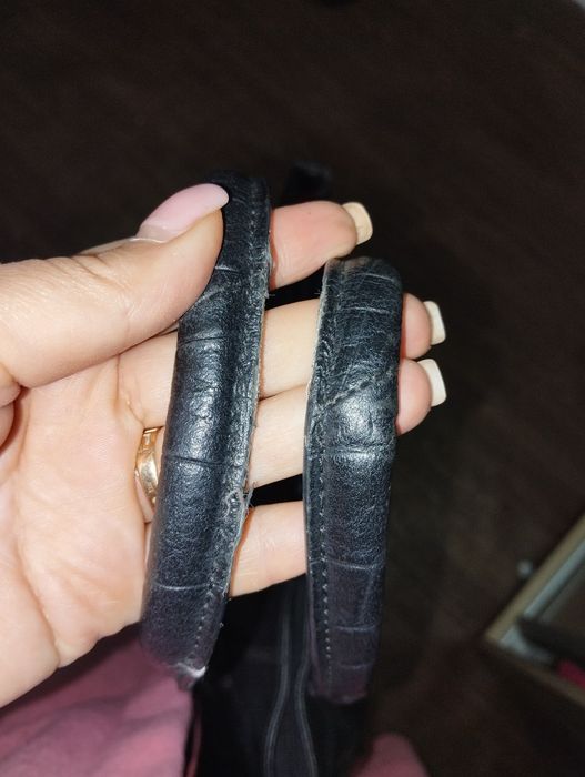 Сумка шопер кожаная