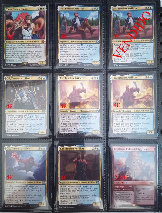 Mtg Final Fantasy  - Cartas desde 0,75€
