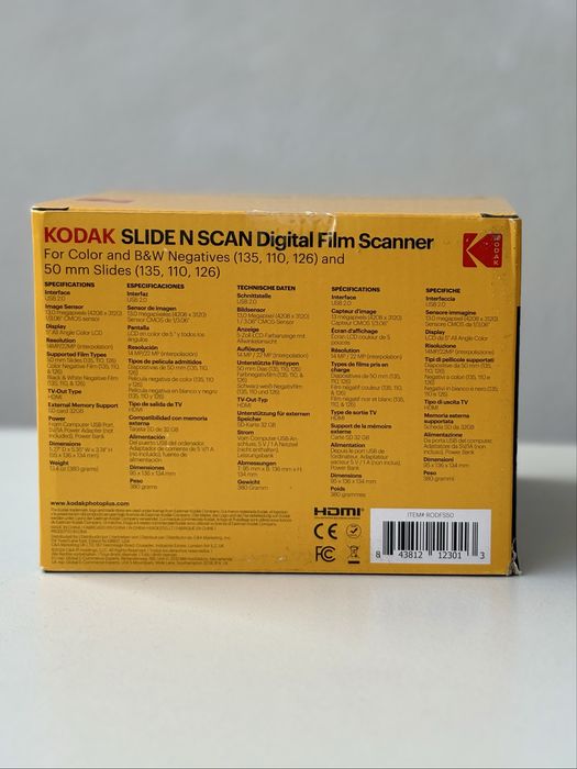 Сканер плівки Kodak Slide N Scan