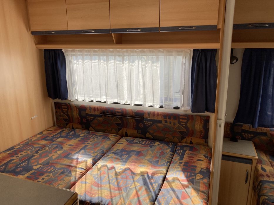 Wynajem przyczepa kempingowa Chałupy 5,5 Albatros Hel campnig kamper