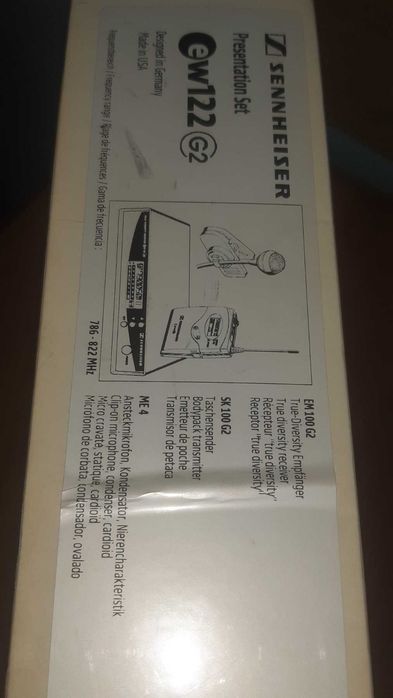 Бездротова радіосистема Sennheiser EW 100 G2 Presentation Set (Нова / Распакована)