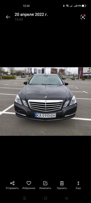 Mercedes-Benz E class w212 2011
