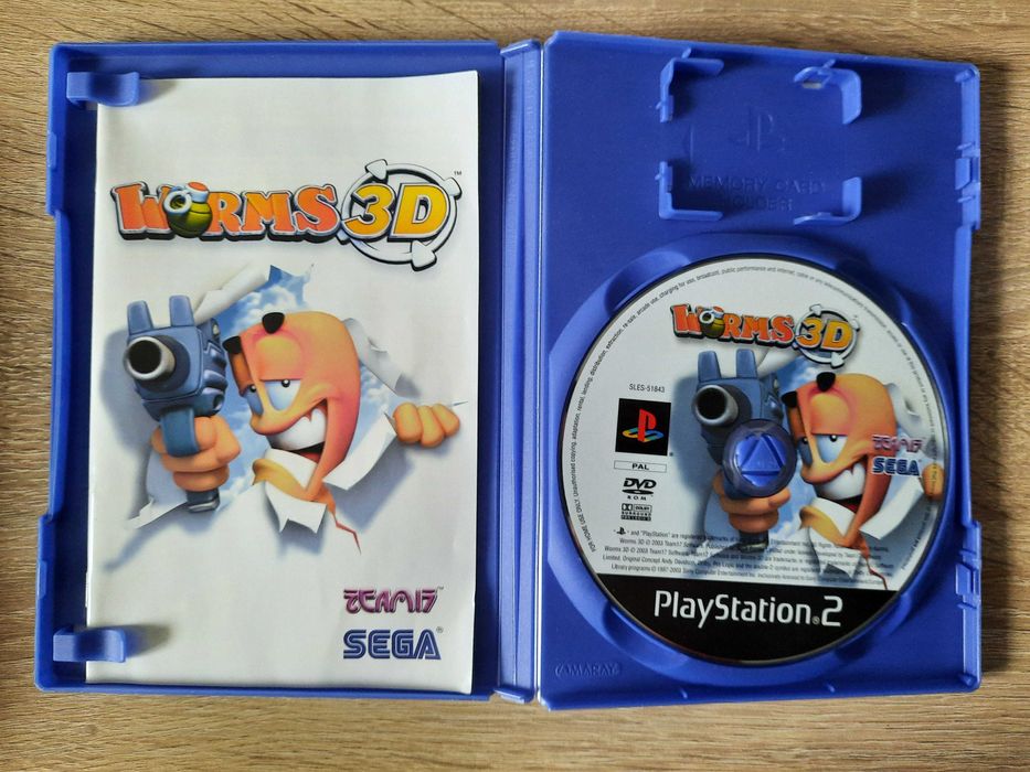 Worms 3D gra na konsolę PS2