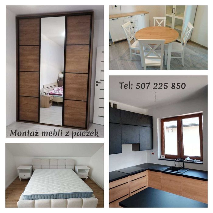 Montaż mebli – IKEA, BRW, Agata i inne