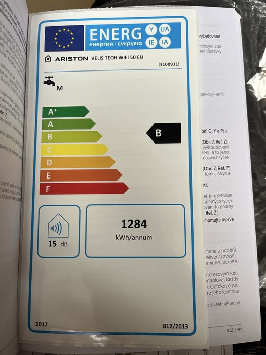 Podgrzewacz wody (bojler) Ariston Velis Tech WiFi 50 Eu