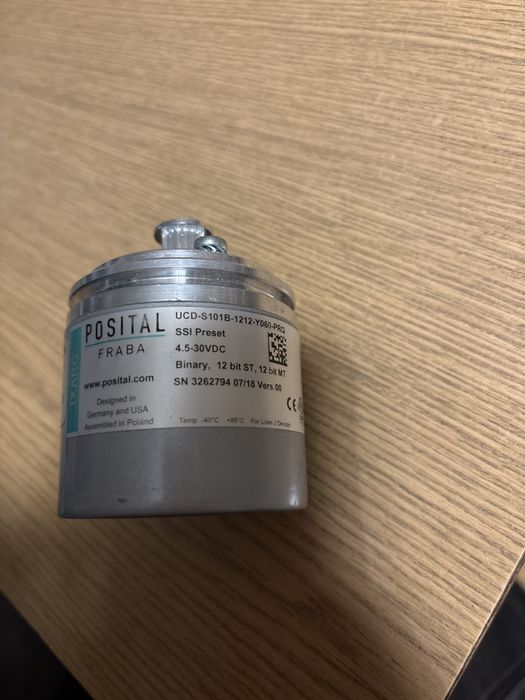 Enkoder obrotowy absolutny Posital Fraba UCD-S101B-0013-Y060-PRQ
