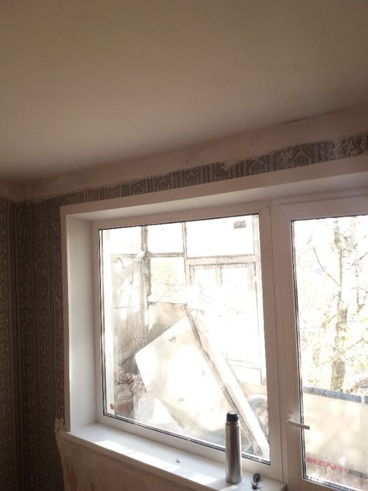 Суми. Укоси  після устаткування вікон.