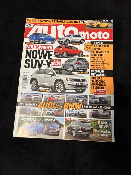 AutoMoto gazety z różnych lat