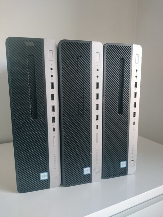 Фірмовий ПК HP EliteDesk 800 G5 SFF / i5-8500 / 8GB DDR4 / 240GB SSD / Ліцензія Win11  - є кількість
